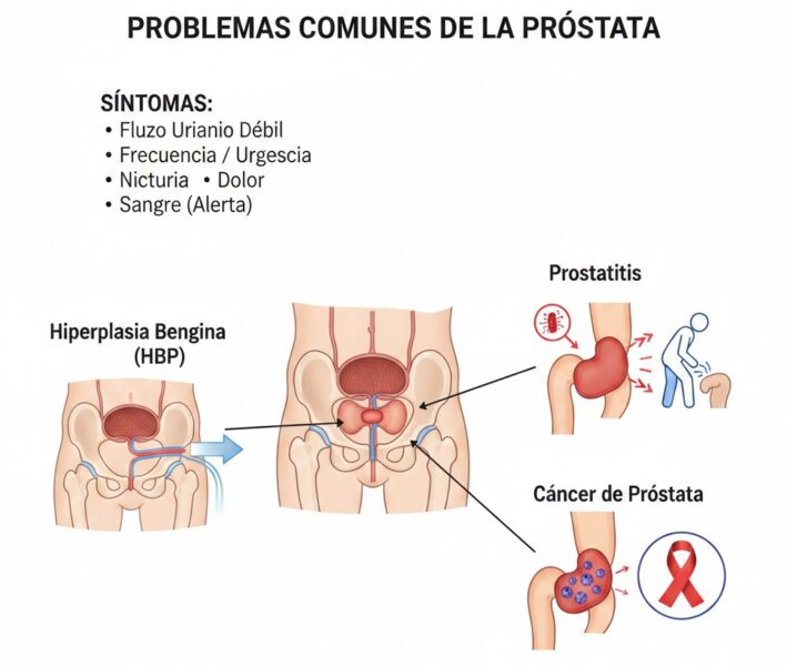 prostata dificultades